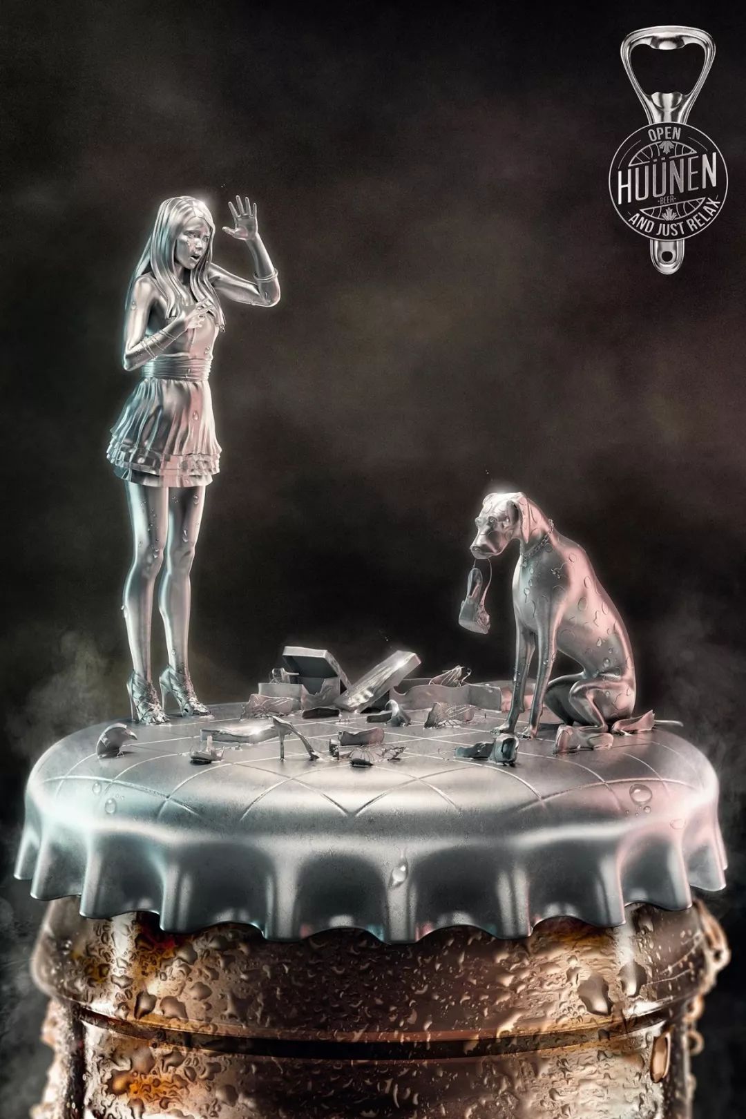 脑洞大开的创意广告设计 让“taotao”跃然纸上